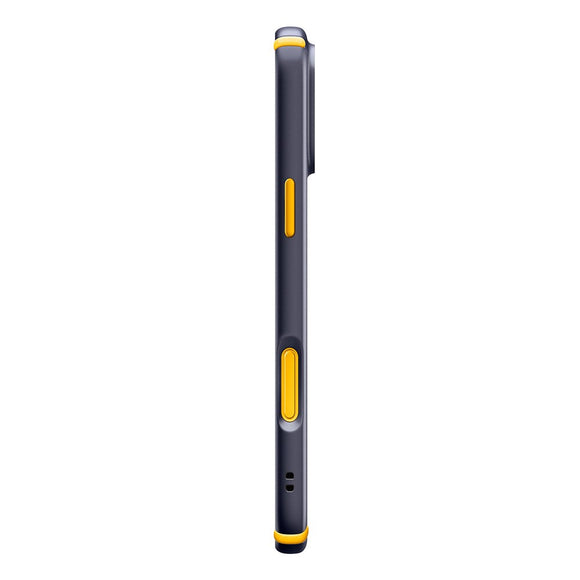 iPhone 17 Pro Max Spigen Nano Pop Hybrid Cover - MagSafe Kompatibel - Blå / Gul