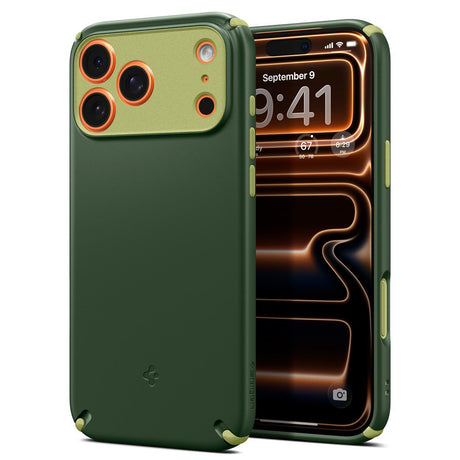 iPhone 17 Pro Max Spigen Nano Pop Hybrid Cover - MagSafe Kompatibel - Grøn / Lysegrøn