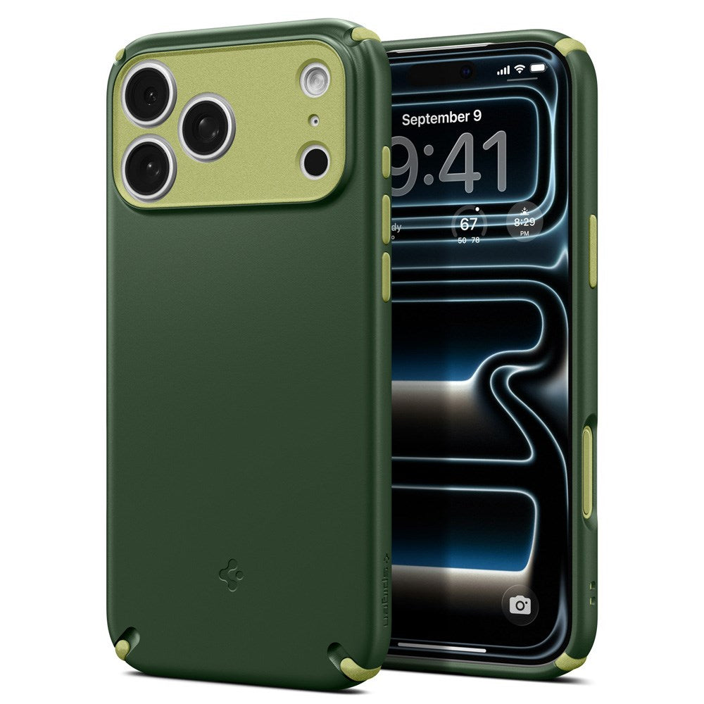 iPhone 17 Pro Max Spigen Nano Pop Hybrid Cover - MagSafe Kompatibel - Grøn / Lysegrøn