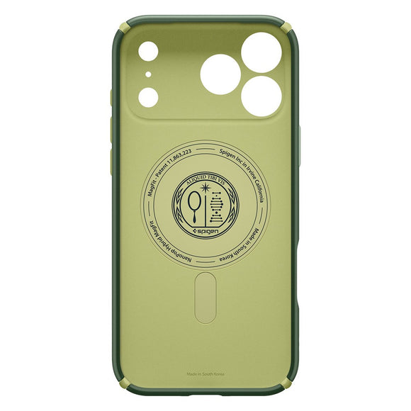 iPhone 17 Pro Max Spigen Nano Pop Hybrid Cover - MagSafe Kompatibel - Grøn / Lysegrøn