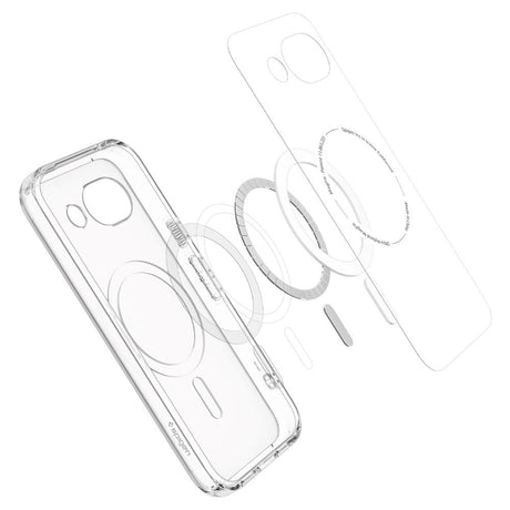Google Pixel 10a Spigen Ultra Hybrid Cover - MagSafe Kompatibel - Gennemsigtig