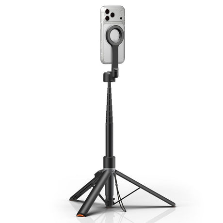 S582W Bluetooth Selfie Stick Stativ Spigen - MagSafe Kompatibel - Sort