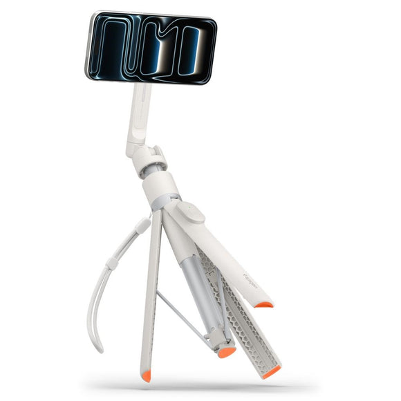 S582W Bluetooth Selfie Stick Stativ Spigen - MagSafe Kompatibel - Beige