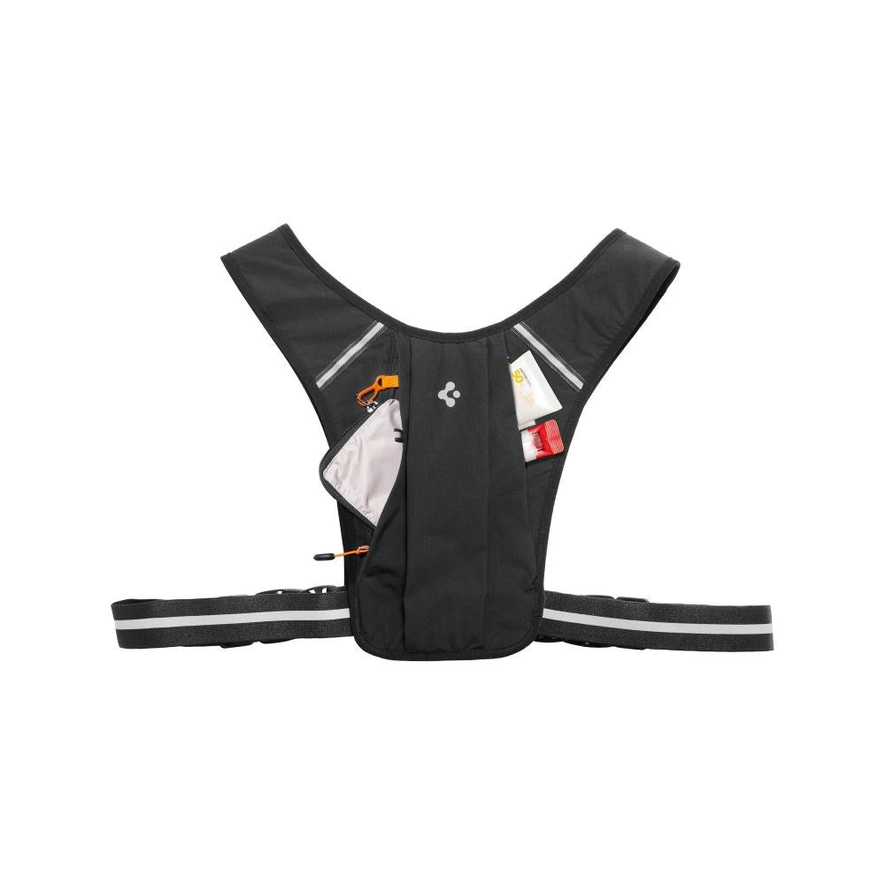 Løbevest Spigen Dynamic Shield m. Reflekser - Str. L / XL - Sort