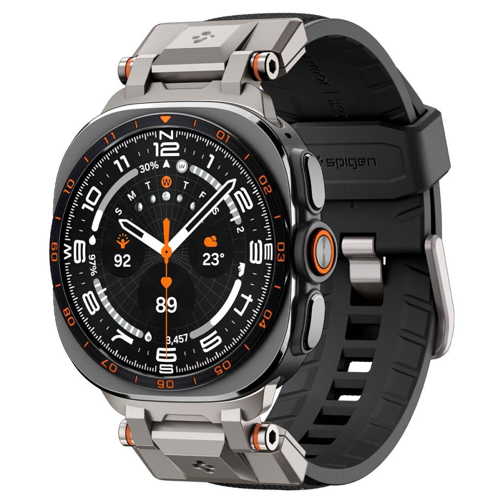 Samsung Galaxy Watch Ultra 2 / Ultra (47mm) Spigen DuraPro Armor Urrem - Sort