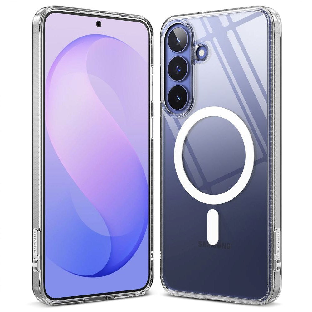 Samsung Galaxy S26 FE Ringke Fusion Magnetic Cover - MagSafe Kompatibel - Gennemsigtig