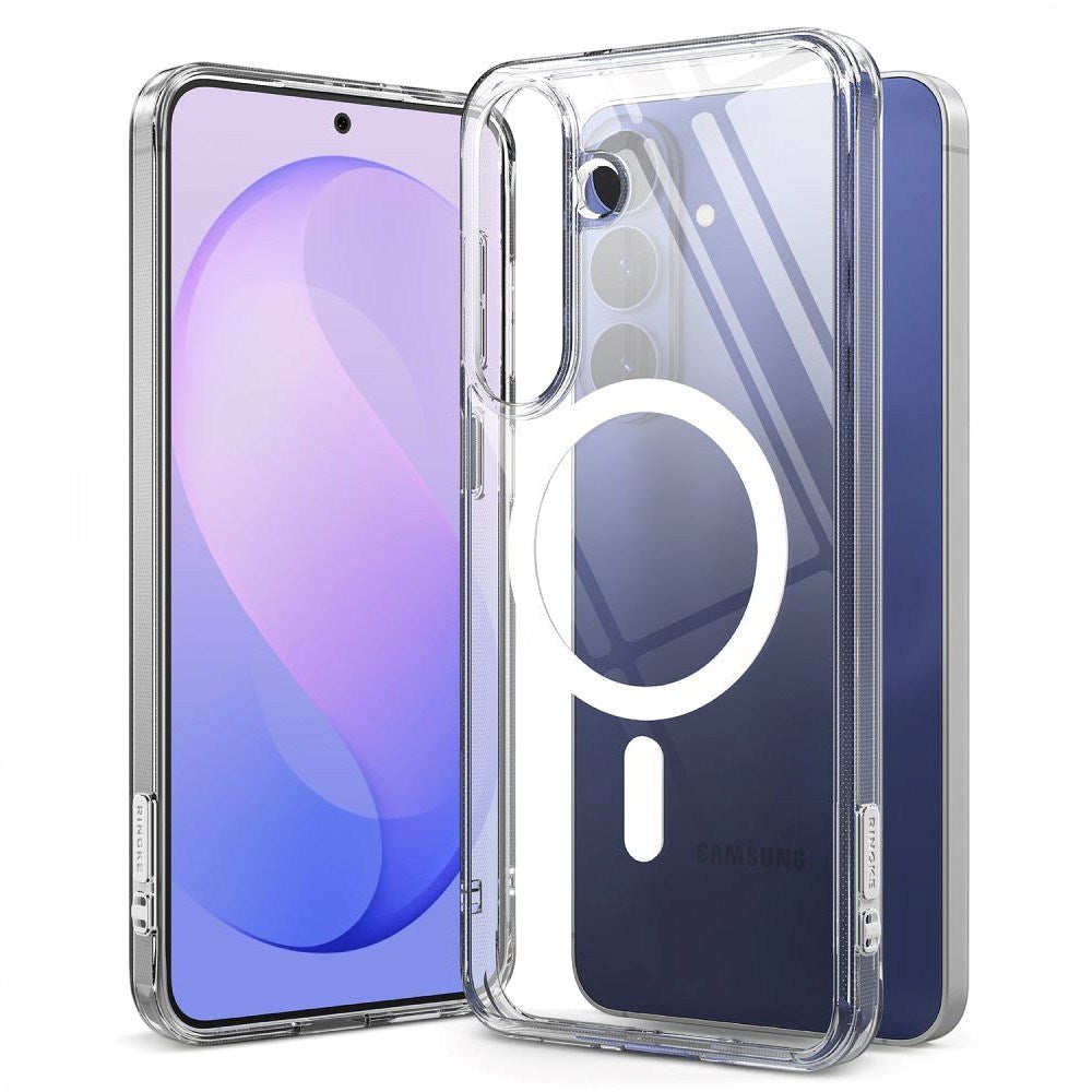 Samsung Galaxy S26 FE Ringke Fusion Magnetic Cover - MagSafe Kompatibel - Gennemsigtig