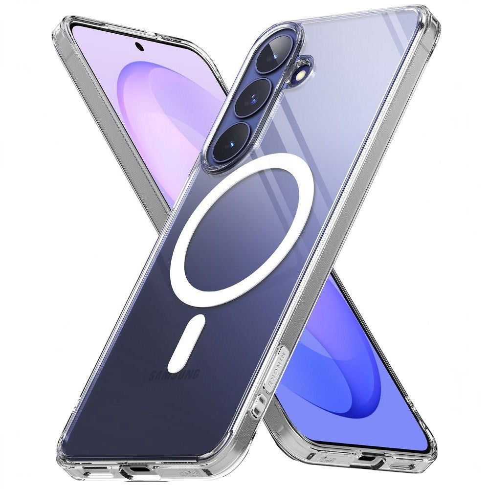 Samsung Galaxy S26 FE Ringke Fusion Magnetic Cover - MagSafe Kompatibel - Gennemsigtig