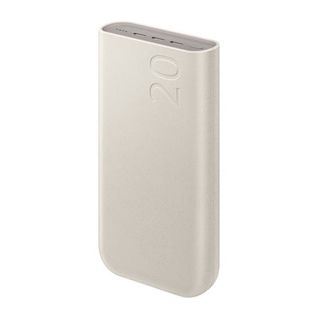Samsung Battery Pack - 45W Powerbank 20.000 mAh & USB-C Kabel 30cm - Beige