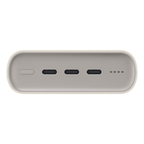 Samsung Battery Pack - 45W Powerbank 20.000 mAh & USB-C Kabel 30cm - Beige