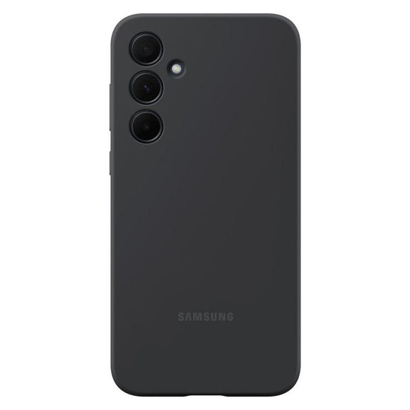 Original Samsung Galaxy A35 (5G) Silikone Cover - Sort (EF-PA356TBEGWW)