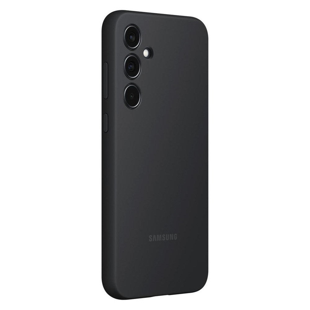Original Samsung Galaxy A35 (5G) Silikone Cover - Sort (EF-PA356TBEGWW)