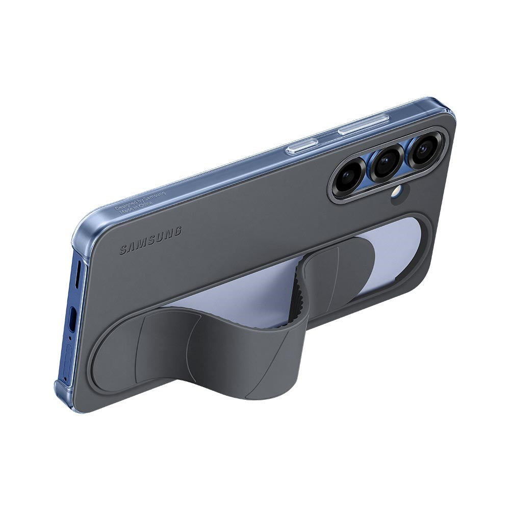 Originalt Samsung Galaxy S25 Standing Grip Cover - Sort