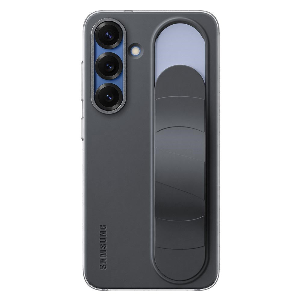 Originalt Samsung Galaxy S25 Standing Grip Cover - Sort