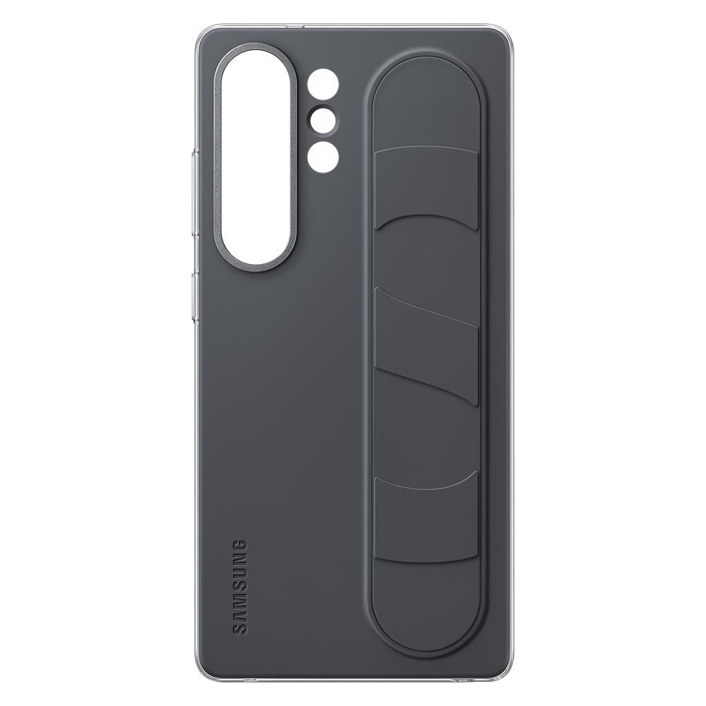 Originalt Samsung Galaxy S25 Ultra Standing Grip Cover - Sort