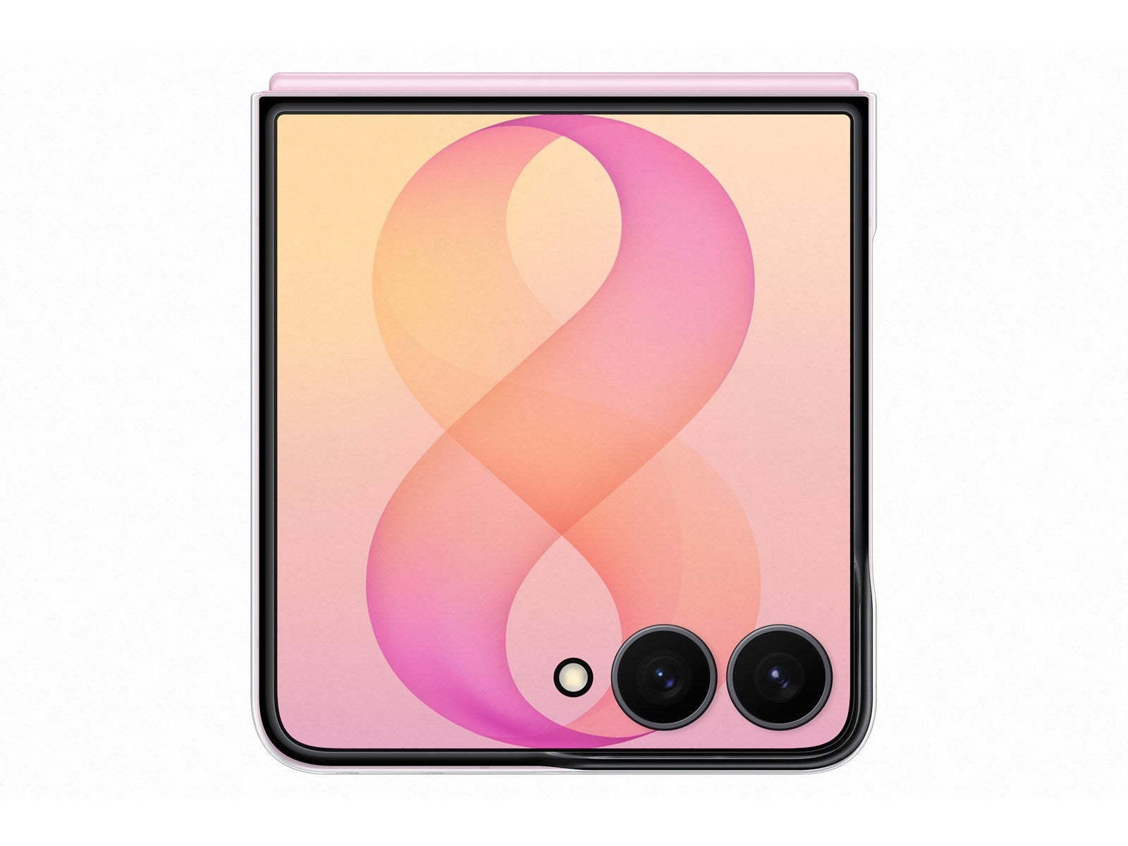 Original Samsung Galaxy Z Flip8 Clear Magnet Cover - Transparent
