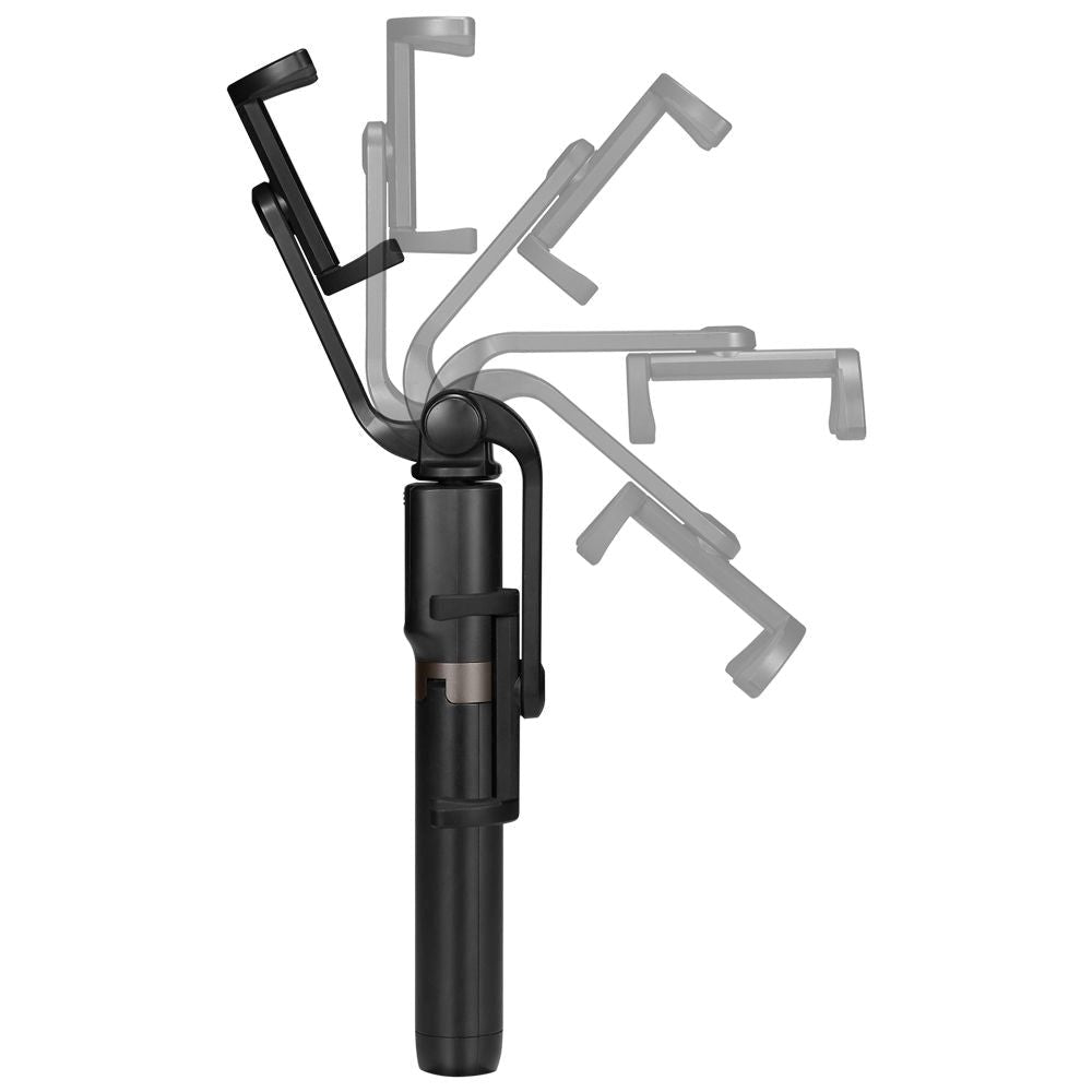 Spigen S540W Selfie Stick - Selfie Stang m. Tripod & Knapudløser - Sort