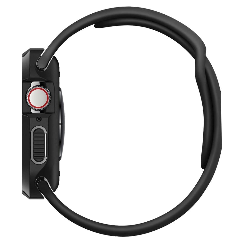 Apple Watch (44mm) SPIGEN Rugged Armor Case - TPU Cover - Sort
