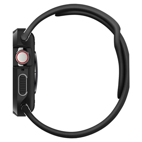 Apple Watch (44mm) SPIGEN Rugged Armor Case - TPU Cover - Sort