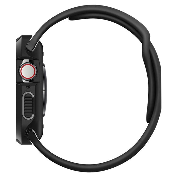Apple Watch (44mm) SPIGEN Rugged Armor Case - TPU Cover - Sort