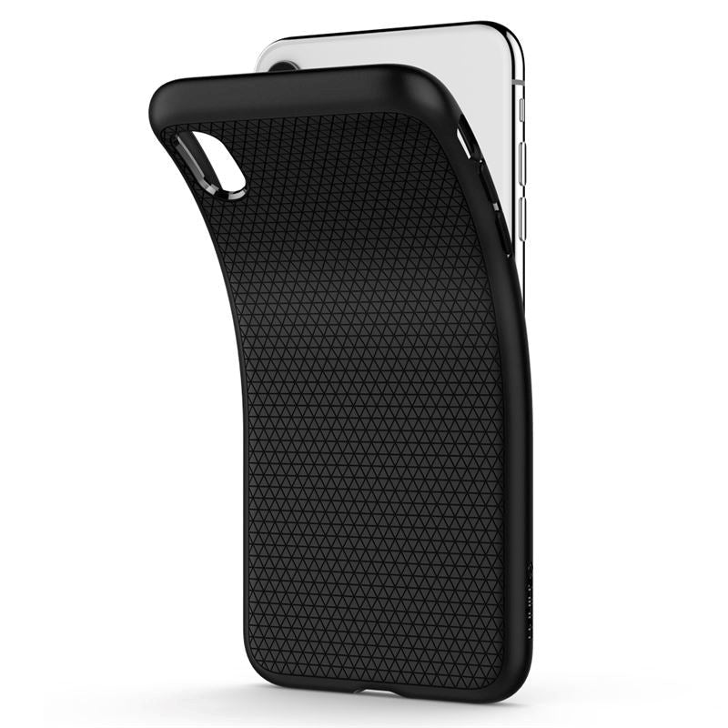 iPhone XR Spigen Liquid Air Cover - Sort