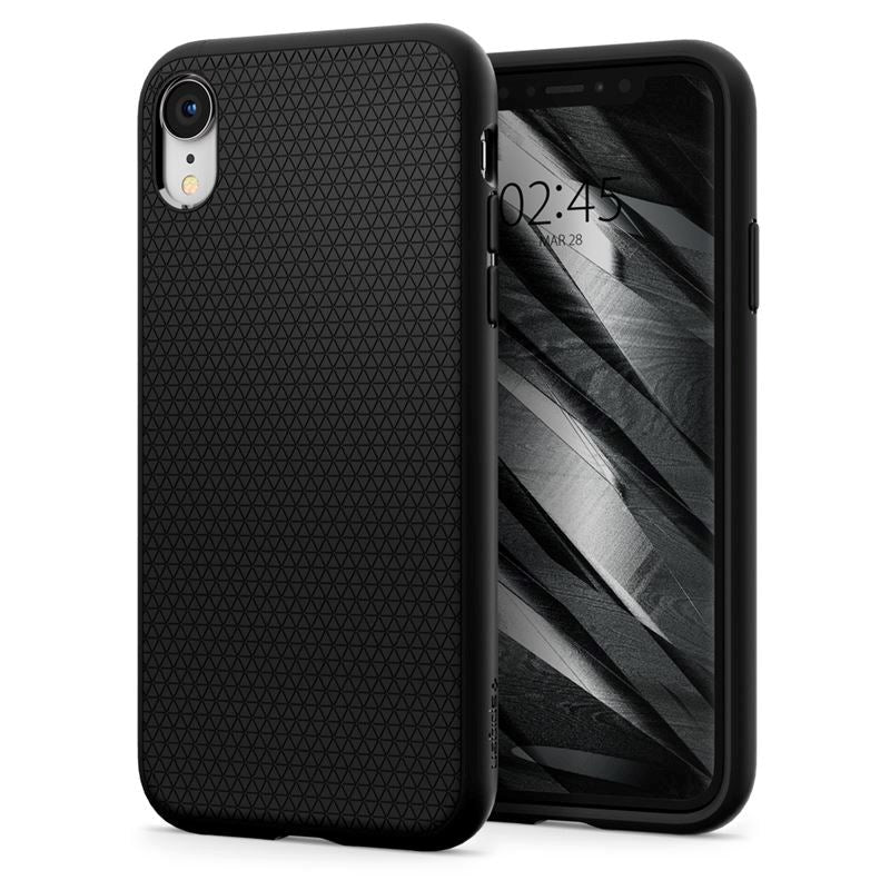 iPhone XR Spigen Liquid Air Cover - Sort