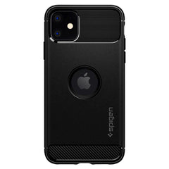 iPhone 11 Spigen Rugged Armor Cover - Sort