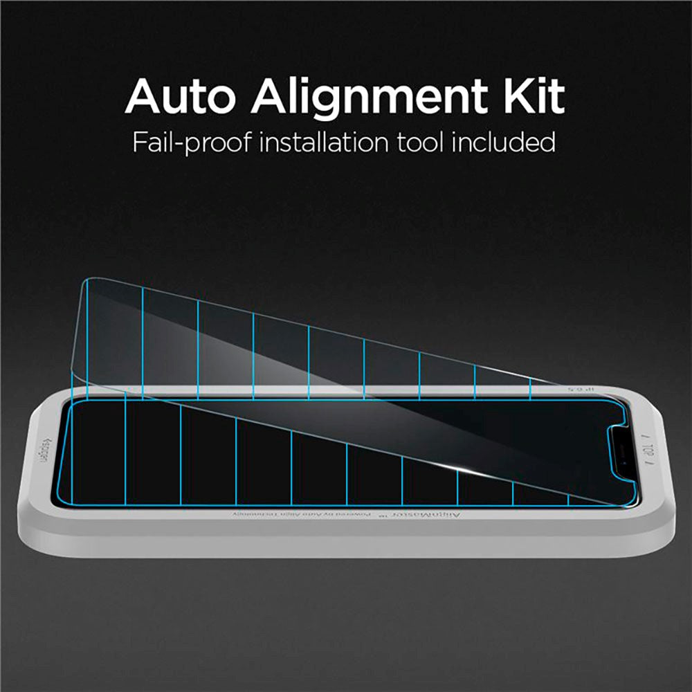 iPhone 11 / XR Spigen Beskyttelsesglas - 2 stk. - Gennemsigtig