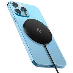 Spigen Power Arc Arcfield Trådløs Oplader 7.5W - Sort