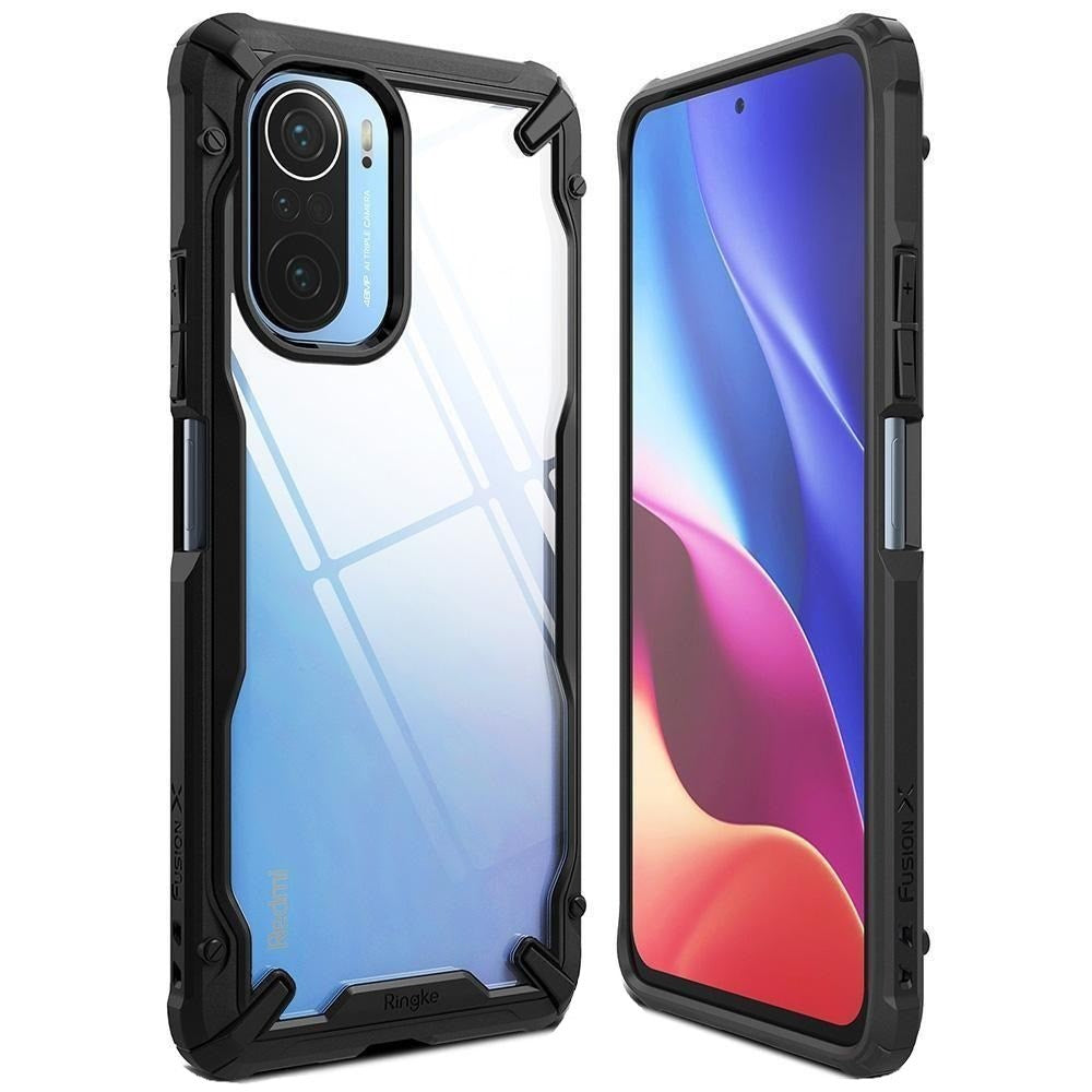 Xiaomi Poco F3 (5G) Ringke Fusion X Cover - Sort | MOBILCOVERS.DK