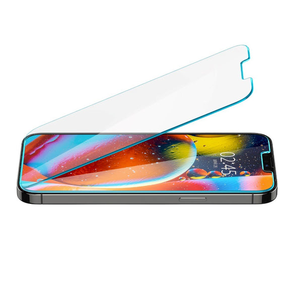 iPhone 17e / 16e / 14 / 13 / 13 Pro Spigen Glas.tr Hærdet Glas Skærmbeskyttelse - Gennemsigtig
