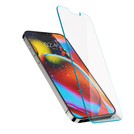 iPhone 17e / 16e / 14 / 13 / 13 Pro Spigen Glas.tr Hærdet Glas Skærmbeskyttelse - Gennemsigtig