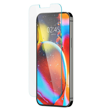 iPhone 17e / 16e / 14 / 13 / 13 Pro Spigen Glas.tr Hærdet Glas Skærmbeskyttelse - Gennemsigtig