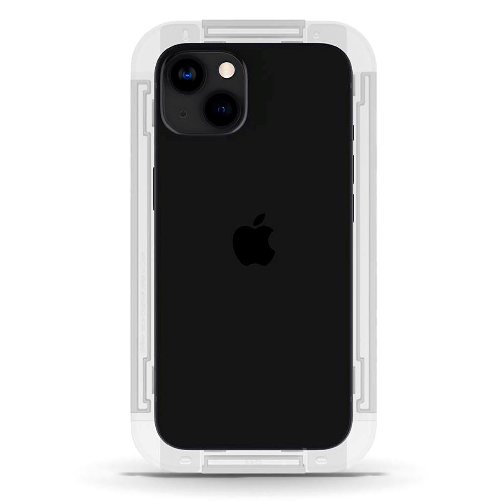 iPhone 13 Mini Spigen EZ Fit Glas.tR Skærmbeskyttelse - 2 stk. - Case Friendly - Gennemsigtig
