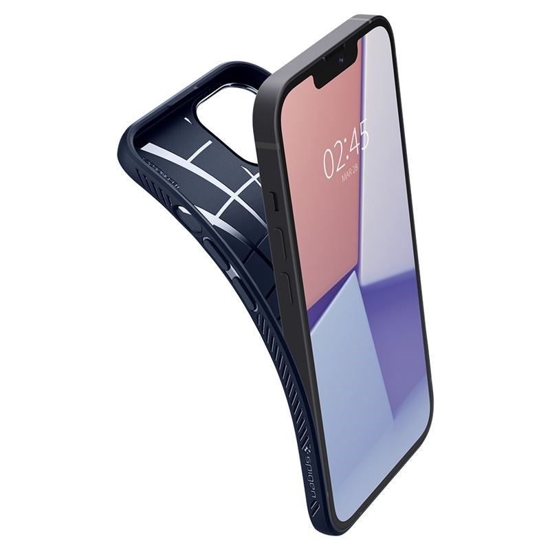 iPhone 13 Spigen Liquid Air Cover - Blå