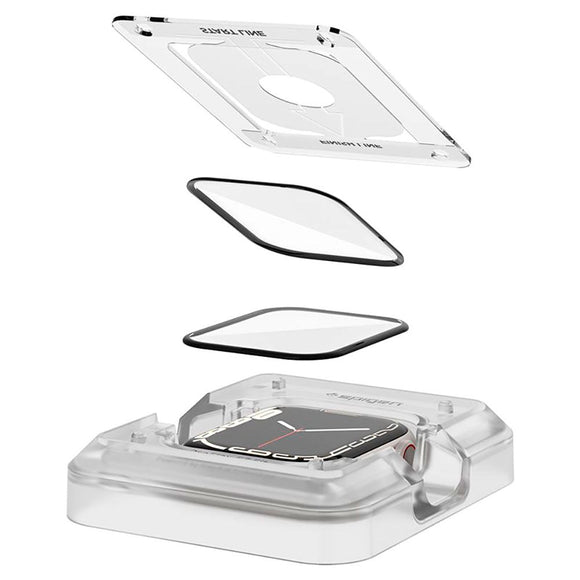 Spigen ProFlex EZ Fit 2 stk. Skærmbeskyttelse Apple Watch 9/8/7 (45mm) - Gennemsigtig