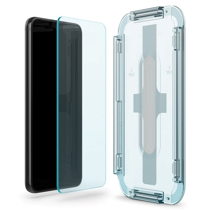 Samsung Galaxy S22 Spigen EZ Fit Glas.tR Skærmbeskyttelse - 2 stk. - Case Friendly - Gennemsigtig