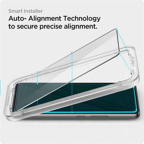 Samsung Galaxy A53 (5G) Spigen Alignmaster Glas.tR Skærmbeskyttelse - 2 stk. - Case Friendly - Gennemsigtig