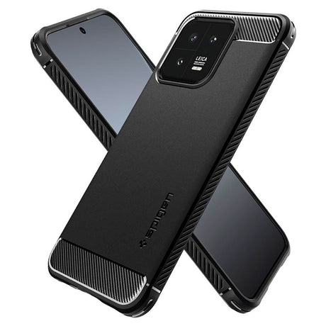Xiaomi 13 Lite Spigen Rugged Armor Cover - Sort