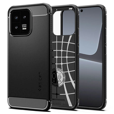 Xiaomi 13 Lite Spigen Rugged Armor Cover - Sort
