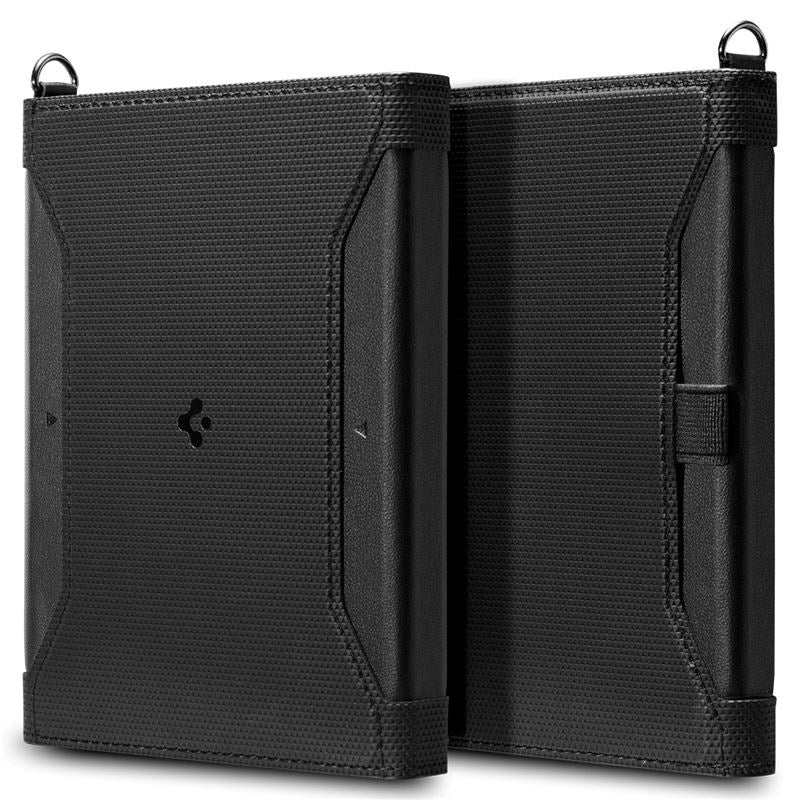 Spigen Universal Cover til Pas m. Opbevaring til Kort & Simkort - Sort