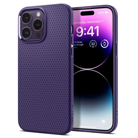 iPhone 14 Pro Spigen Liquid Air Cover - Lilla