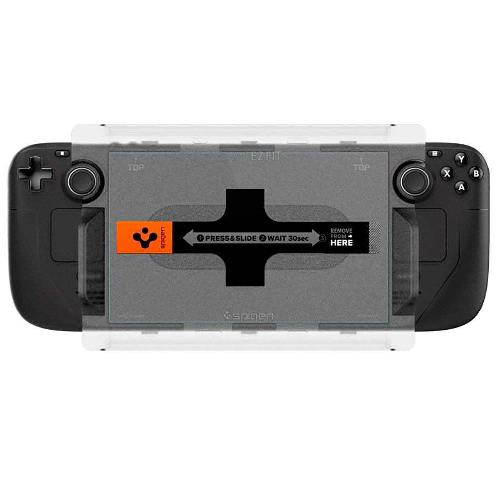 Valve Steam Deck / OLED Spigen EZ Fit Glas.tR Skærmbeskyttelse - Gennemsigtig