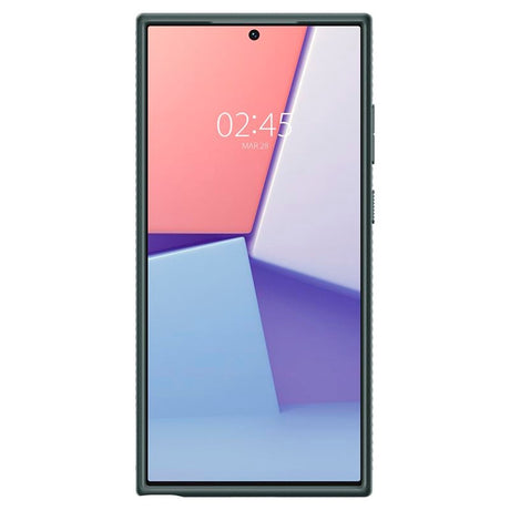 Samsung Galaxy S23 Ultra Spigen Liquid Air - Fleksibelt Plastik Cover - Grøn
