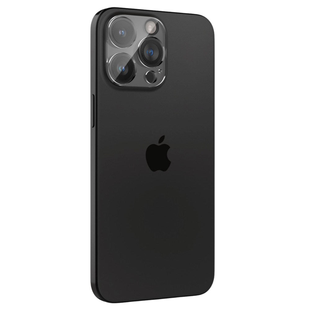 iPhone 16 Pro / 16 Pro Max / 15 Pro / 15 Pro Max / 14 Pro / 14 Pro Max Spigen Glass tR Optik Kamerabeskyttelsesglas - 2 stk - Gennemsigtig