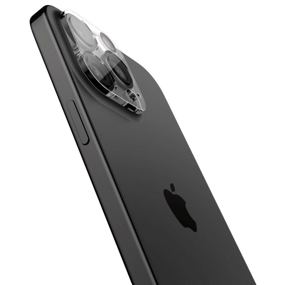 iPhone 16 Pro / 16 Pro Max / 15 Pro / 15 Pro Max / 14 Pro / 14 Pro Max Spigen Glass tR Optik Kamerabeskyttelsesglas - 2 stk - Gennemsigtig