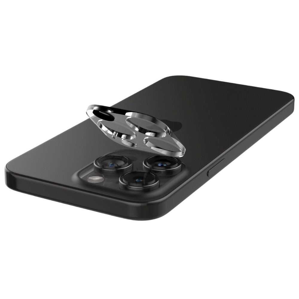 iPhone 16 Pro / 16 Pro Max / 15 Pro / 15 Pro Max / 14 Pro / 14 Pro Max Spigen Glass tR Optik Kamerabeskyttelsesglas - 2 stk - Gennemsigtig