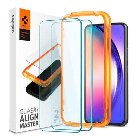 Samsung Galaxy A54 5G Spigen Beskyttelsesglas - 2 stk. - Gennemsigtig