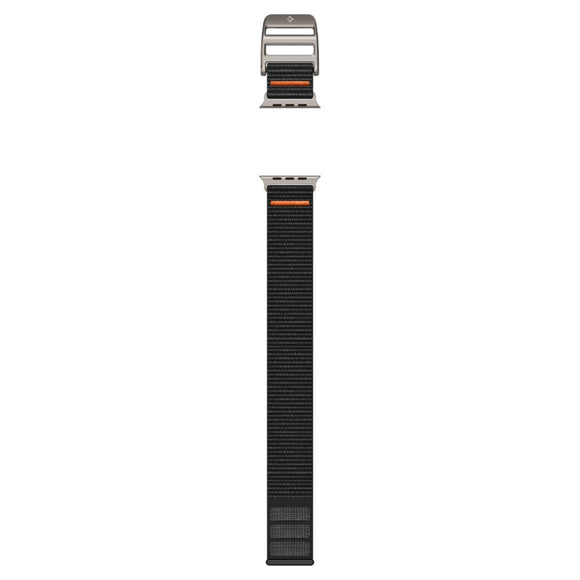 Apple Watch (42/44/SE/45/46/49mm) Spigen DuraPro Flex Nylon Rem - Sort