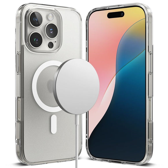 iPhone 16 Pro Max Ringke Fusion Cover - MagSafe Kompatibel - Mat Gennemsigtig